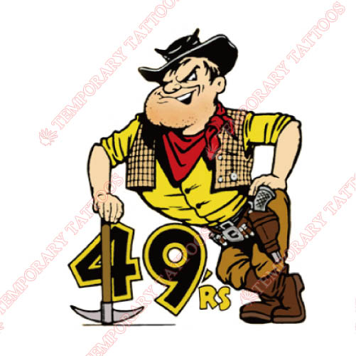 Long Beach State 49ers Customize Temporary Tattoos Stickers NO.4807